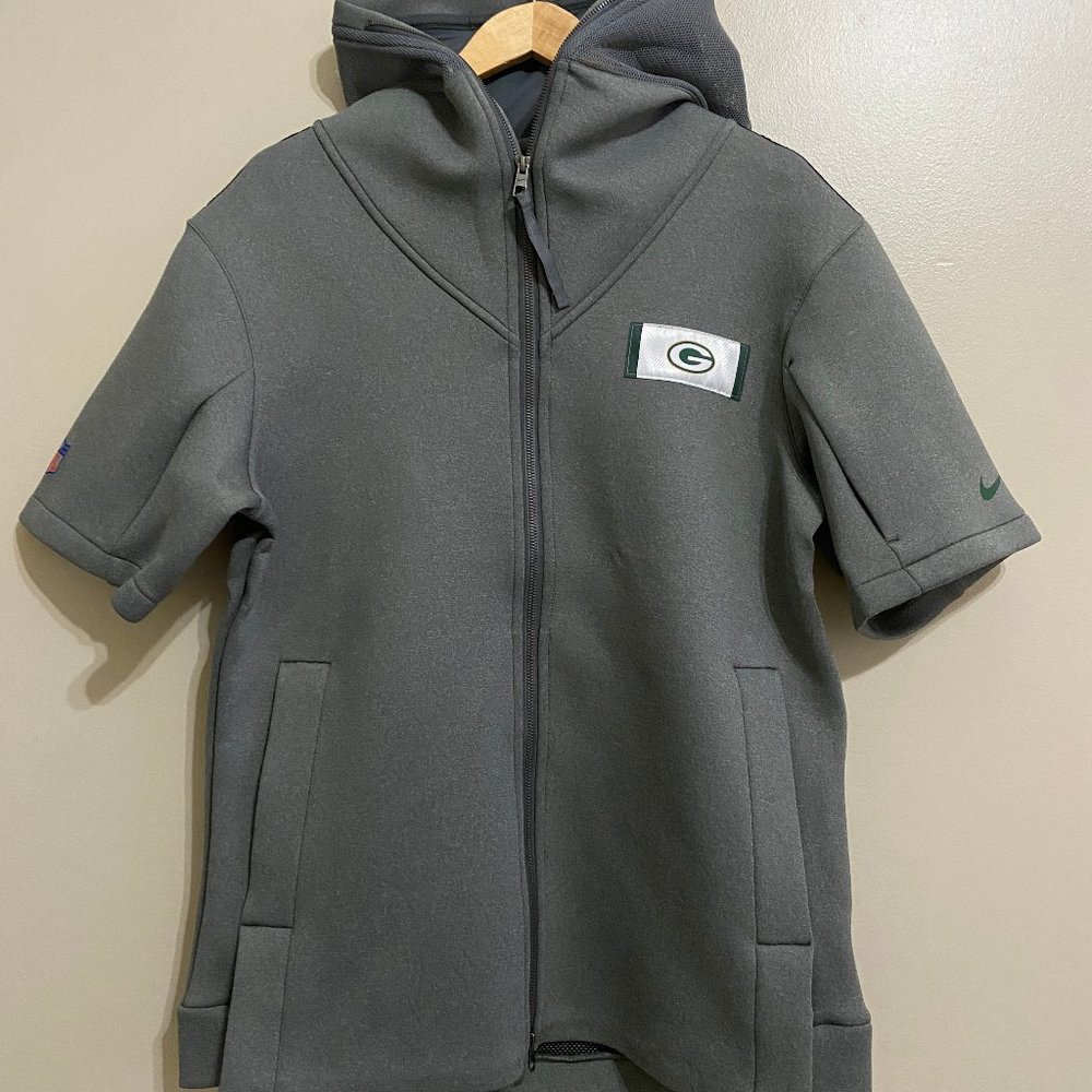 Nike NFL Green Bay Packers Showout Hoodie Team Issued On-Field Men NKD9-356T